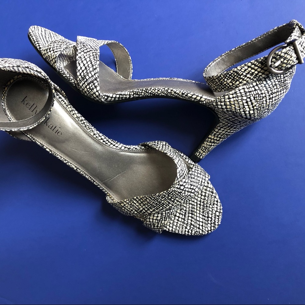 Kelly & Katie open toe heels